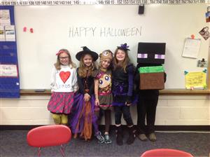 Grace, Makayla, Elise, Kylie, and Aden 